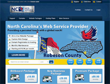 Tablet Screenshot of ncwebservice.com